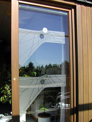 Sundials on stendard glass unit